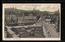 AK Bamberg, Schönleinplatz Aus Der Vogelschau  - Bamberg