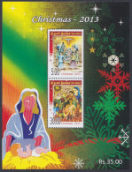 Sri Lanka Ceylon 2013 MNH MS Christmas, Festival, Religion, Christianity, Christian, Miniature Sheet - Sri Lanka (Ceilán) (1948-...)