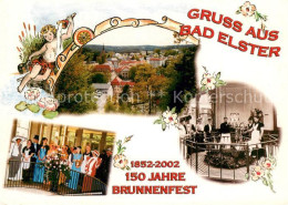 73661016 Bad Elster 150 Jahre Brunnenfest Stadtpanorama Bad Elster - Bad Elster