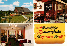 73660958 Lohe Bad Oeynhausen Cafe Restaurant Schorm's Hoff Altdeutsche Bauernstu - Bad Oeynhausen