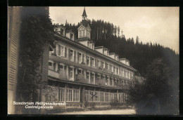 AK Heiligenschwendi, Centralgebäude Des Sanatoriums  - Heiligenschwendi