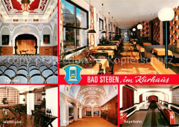 73660766 Bad Steben Kurhaus Innenraeume TagesCafe Weinstube Foyer Kegelbahn Bad  - Bad Steben