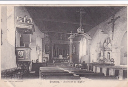 Boursay (41 Loir Et Cher) Intérieur De L'église - édit. Laussedat Carte Précurseur - Autres & Non Classés