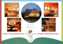 73660594 Oberwiesenthal Erzgebirge Hotel Vier Jahreszeiten Restaurant Fremdenzim - Oberwiesenthal