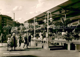 73660516 Hamburg Alsterpavillon Restaurant Terrasse Hamburg - Andere & Zonder Classificatie