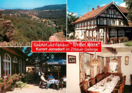 73660419 Jonsdorf Gasthof Pension Weisser Stein Restaurant Landschaftspanorama Z - Andere & Zonder Classificatie