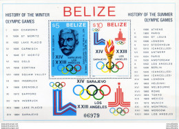 Sport. Storia Olimpiadi 1981. - Belice (1973-...)