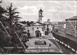 Bs755 Cartolina Bagnoregio Piazza S.agostino Monumento A S.bonaventura Viterbo - Viterbo