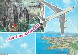 Bb87 Cartolina  Saluti Da Alghero Sassari Sardegna - Sassari