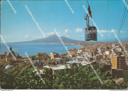 Bs766 Cartolina Castellammare Di Stabia Panorama E Vesuvio Napoli Campania - Napoli