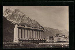 AK Altdorf, Eidg. Getreidemagazin Mit Bergpanorama  - Altdorf