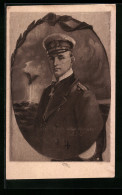 Künstler-AK Kapitänleutnant Der U9 Otto Weddigen Im Portrait, U-Boot  - Guerre