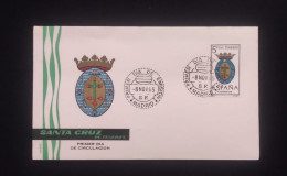 C) 1965, SPAIN, FDC, SANTA CRUZ DE TENERIFE, XF - Tenerife