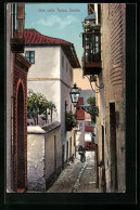 Postal Sevilla, Una Calle Tipica  - Sevilla (Siviglia)