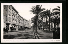 Postal Alicante, Paseo De Los Martires  - Alicante