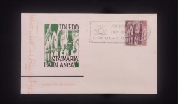 C) 1965, SPAIN, FDC, TOLEDO, SANTA MARÍA DE LA BLANCA, XF - Toledo