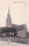 Saint Agil (41 Loir Et Cher) L'église - Roulotte - édit. Bigot - Autres & Non Classés