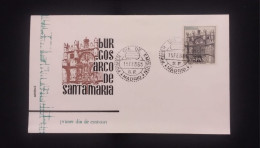 C) 1965. SPAIN FDC OF SANTA MARÍA DE BURGOS ARCH, XF - Burgos