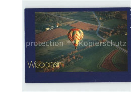 72110658 Wisconsin Heissluftballon Fliegeraufnahme United States - Andere & Zonder Classificatie