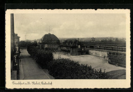 AK Frankfurt-Höchst, Blick Auf Den Bahnhof  - Frankfurt A. Main