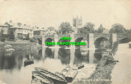 R566952 Hereford. Wye Bridge. 1911 - Welt