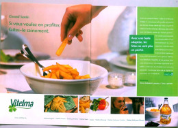 Publicité Papier  FRITES VITELMA 2003 TS - 2 Pages - Publicités