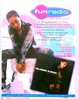 Publicité Papier  FUN RADIO ALICIA KEYS 2002 TS - Publicités