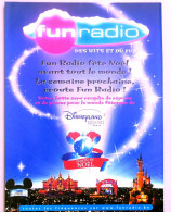 Publicité Papier  FUN RADIO DISNEY 2002 TS - Werbung