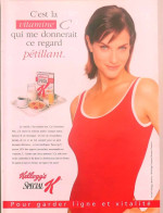 Publicité Papier  KELLOGG'S SPECIAL K 1997 TS - Publicités