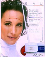 Publicité Papier  L'OREAL ANDY MACDOWELL 2003 TS - Werbung