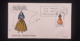 C) 1967, SPAIN, FDC, TYPICAL COSTUMES OF THE BALEARIC ISLANDS, XF - Other & Unclassified