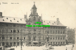 R567809 Nels. Anvers. Hotel De Ville. Bruxelles - Monde