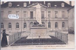 PLOMBIERES-LES-DIJON- MONUMENT ELEVE AUX MORTS POUR LA PATRIE - Andere & Zonder Classificatie