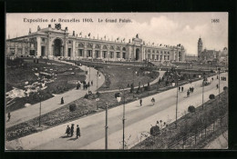 AK Bruxelles, Exposition De 1910, Le Grand Palais  - Esposizioni