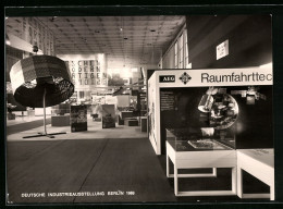 AK Berlin, Deutsche Industrieausstellung 1969, AEG Raumfahrttechnik  - Ausstellungen