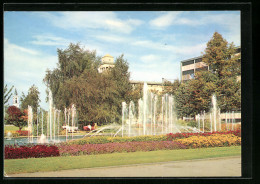 AK Karlsruhe, Bundesgartenschau 1967, Wasserspiele  - Exposiciones