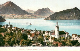 13852135 Vitznau Witznau Vierwaldstaettersee LU Vitznau Gegen Das Stanserhorn  - Autres & Non Classés