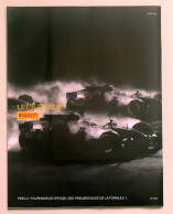 Publicité Papier  PNEU PIRELLI Mars 2011 AH - Werbung