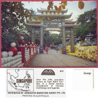 Singapore Haw Par Villa, Popularly Known As Tiger Balm Garden +/-1975's A12 AMA , Vintage UNC_cpc - Singapore