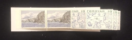 C) 2, 5. 1975 DENMARK. FEROES ISLANDS ROCK FORMATIONS AND MAPS, MULTIPLE STAMPS. MINT - Gebraucht