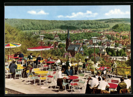 AK Heidenheim /Brenz, Blick Auf Die Terrasse Der Schlossgaststätte  - Heidenheim