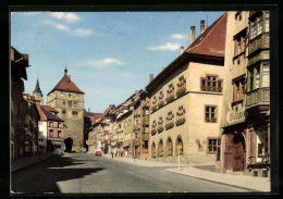 AK Rottweil Am Neckar, Hauptstrasse Mit Blick Zum Schwarzen Tor  - Rottweil