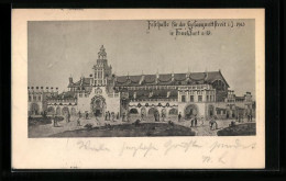 AK Frankfurt A. M., Festhalle Für Den Gesangswettstreit 1903, Sängerfest  - Sonstige & Ohne Zuordnung