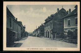 CPA Les Avenières, Avenue De La Gare  - Les Avenières