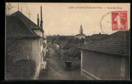 CPA Les Avenières-Buvin, Grande Rue  - Les Avenières