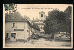 CPA Les Avenières, La Grande Place, Cafe Revit  - Les Avenières