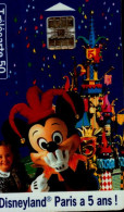 TELECARTE 50U..DISNEYLAND PARIS A 5 ANS - 50 Units