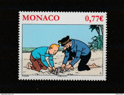 " TINTIN / CAPITAINE HADDOCK " Sur Timbre Neuf ** MNH De Monaco De 2012. Parfait état. A Saisir !!! - Cómics