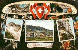 13795695 Appenzell IR Panorama Meglisalp Seealpseeli Saentis Wildkirchli Appenze - Autres & Non Classés