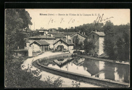 CPA Rives, Entrée De L`Usine De La Liampre B.F.K.  - Otros & Sin Clasificación